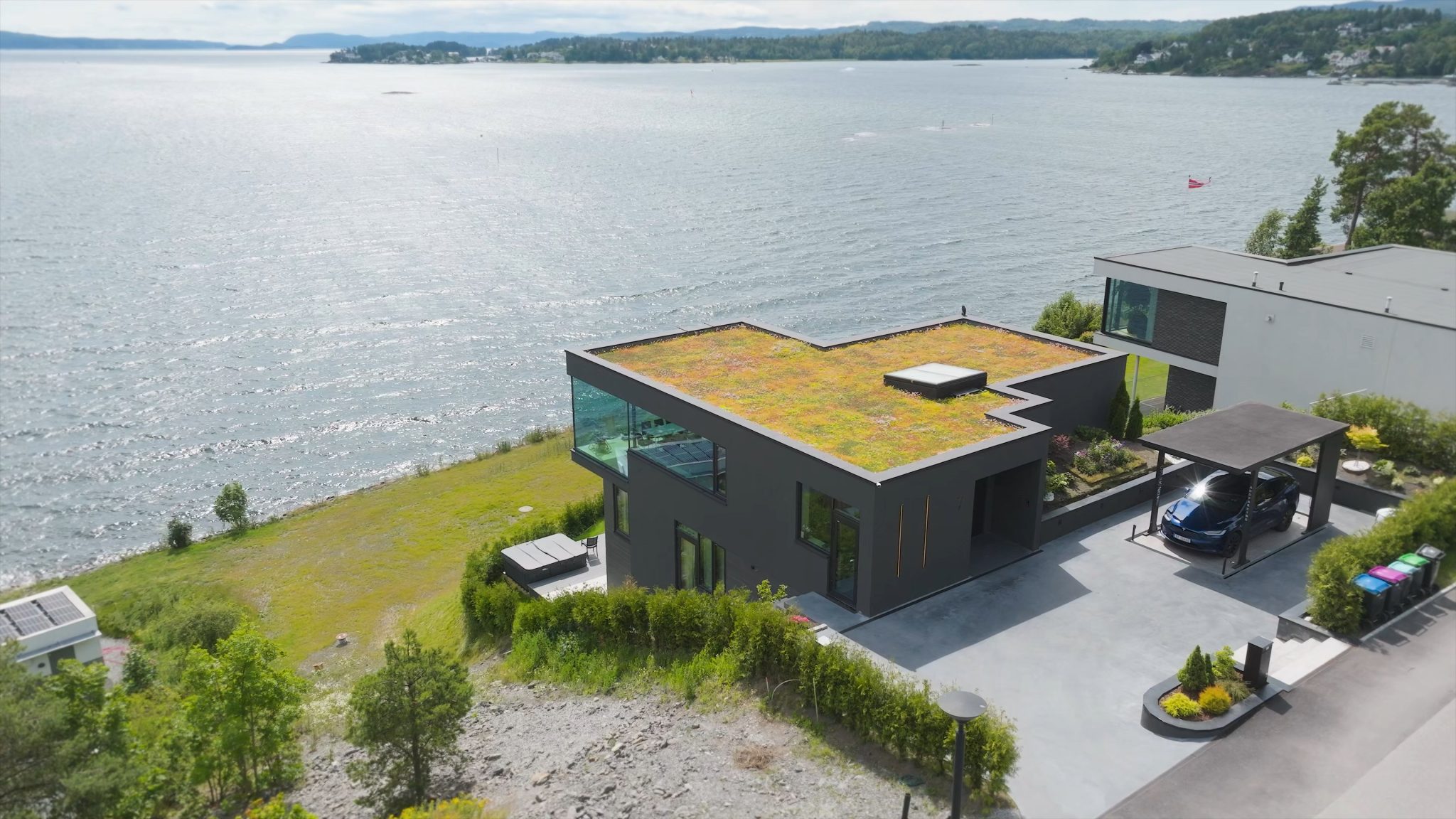 Det spektakulære huset i Spillet på TV2 er laget med Thermomur.