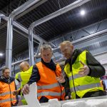 Jens Christian Hernes i BEWI Insulation Norge og styreleder i BEWI Gunnar Syvertsen.