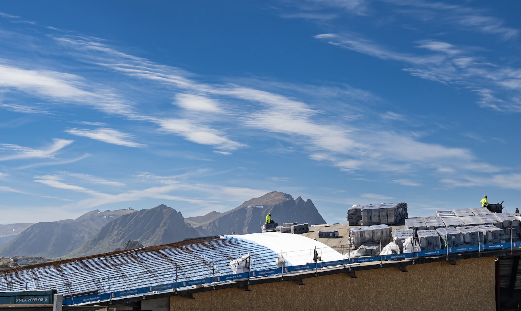 The Whale in Andøya, Norway, with Terra XPS from BEWI for roof insulation